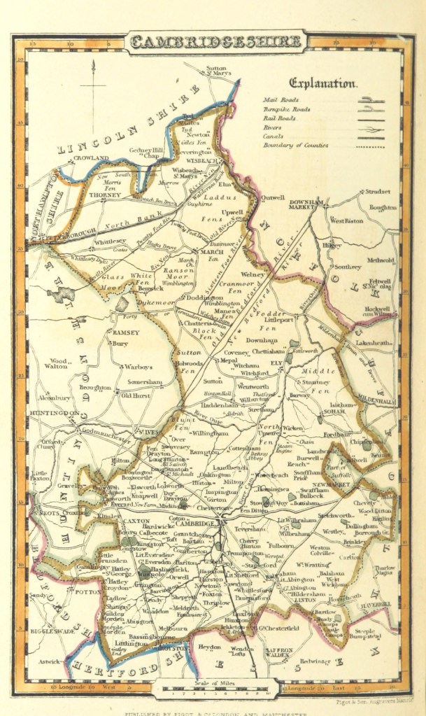 Pigot_and_Co_(2)_p1.086_-_Map_of_Cambridgeshire