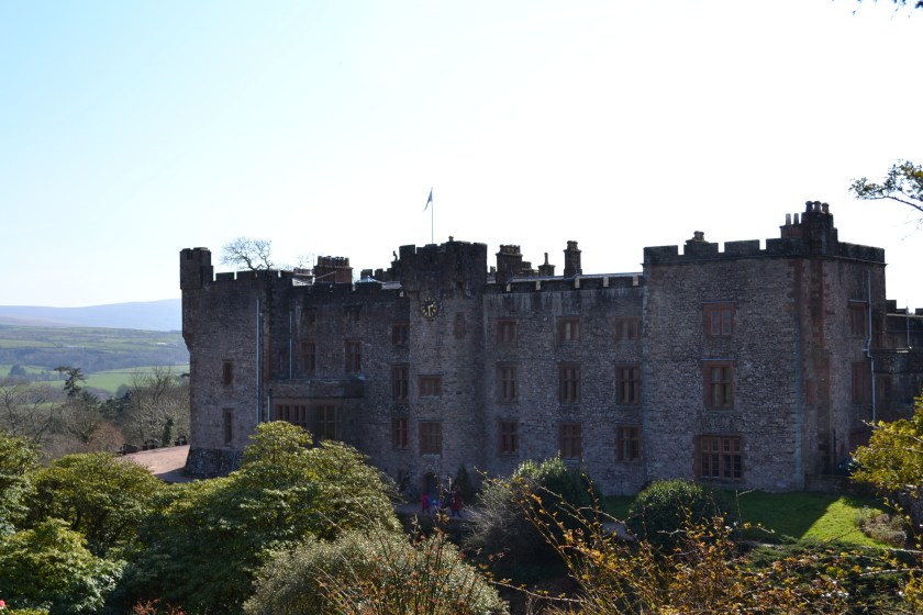 Muncaster Castle, a mile east of the Ravenglass Roman Bath House.  The foundations of Muncaster were built upon Roman Ruins 800 years ago.  © Brandon Wilgus, 2015.