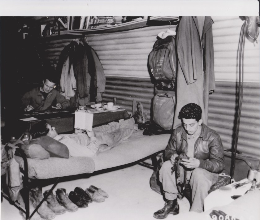 Inside the Nissen Hut